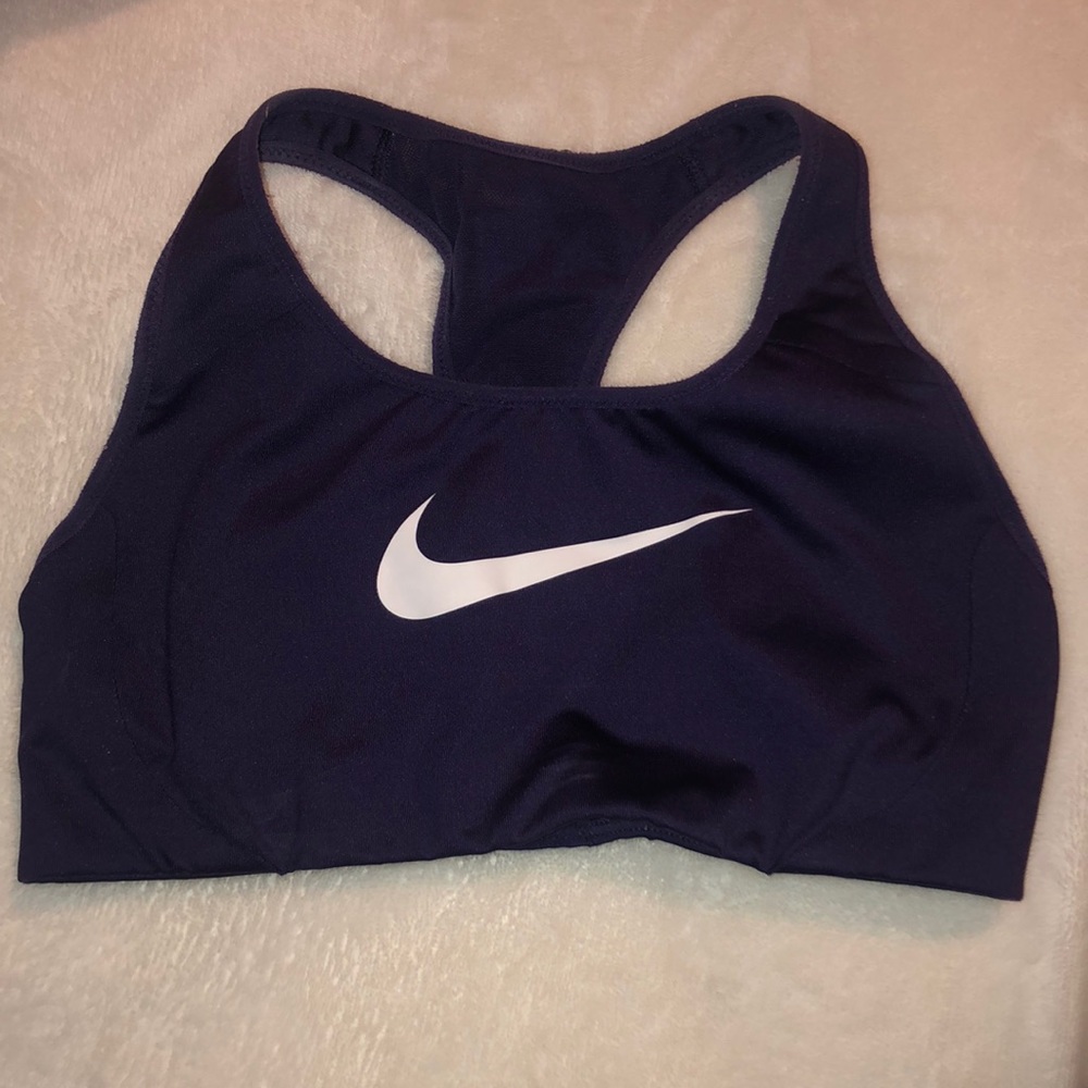 Nike sports bra dark purple